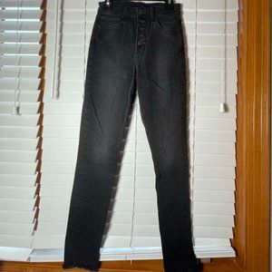 Joe's black skinny jeans size 24